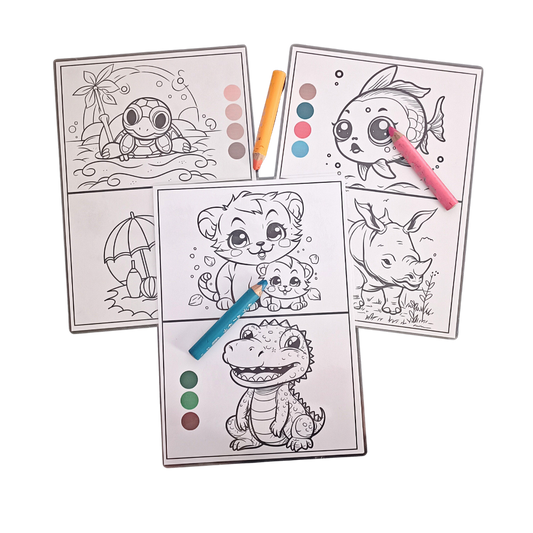 🎨Les Coloriages Réutilisables🎨 Ninimagine