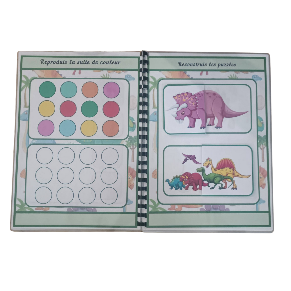 Livret Dinosaures Ninimagine