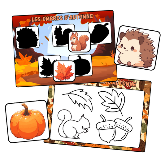 🍂 Mes activités d'automne 🐿️ Ninimagine