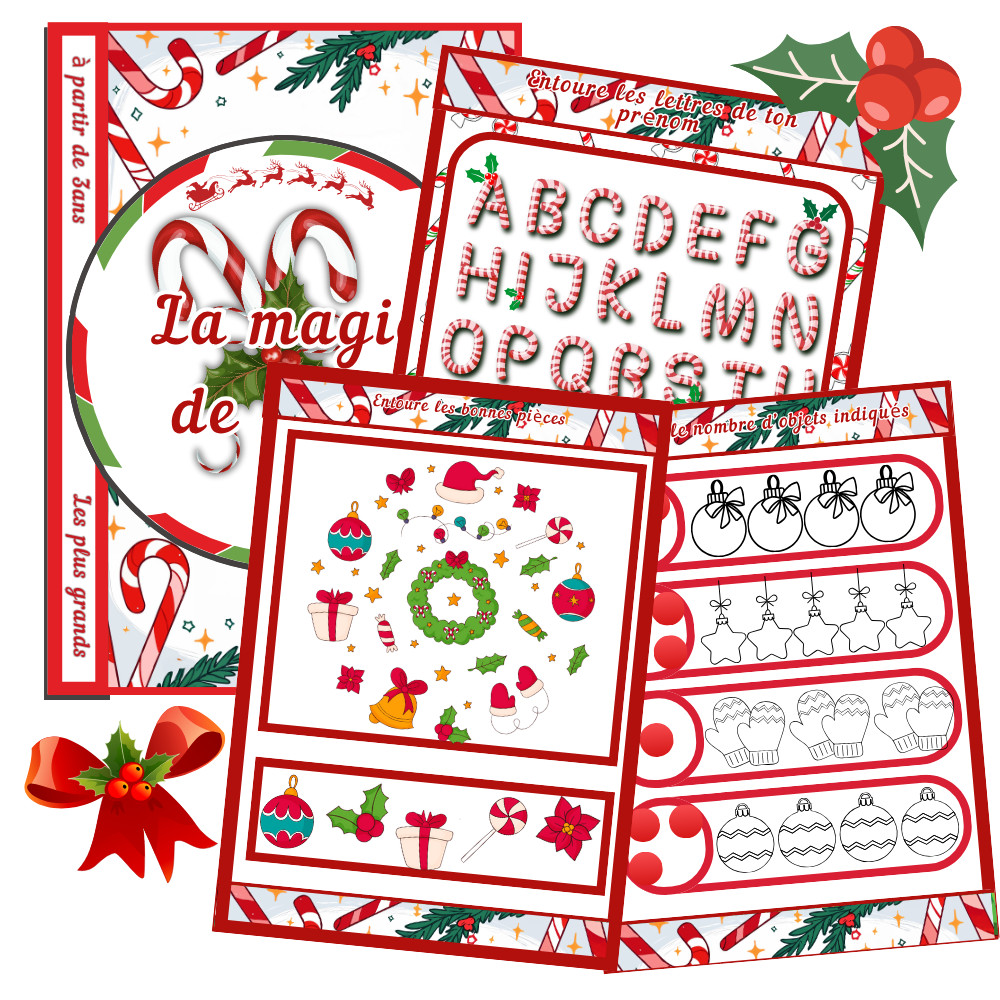 đLivret "La magie de NOEL" 36 mois et plus Ninimagine