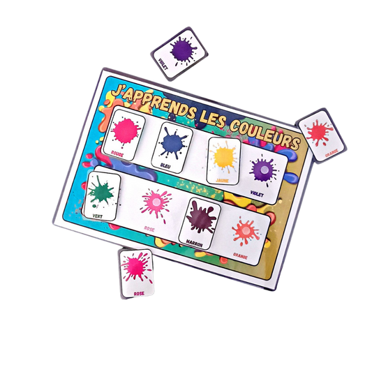 "Je découvre les couleurs – Mon premier arc-en-ciel en images" Ninimagine