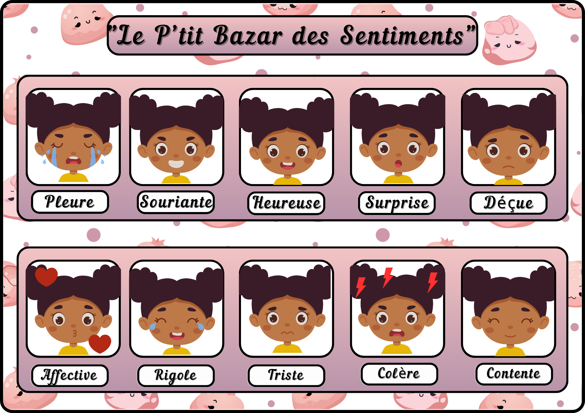🫢Les sentiments et émotions🥰 Ninimagine