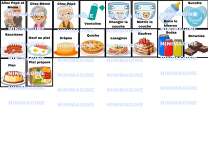 ☀️Mon Support de Routine Matin & Soir🌛 Ninimagine