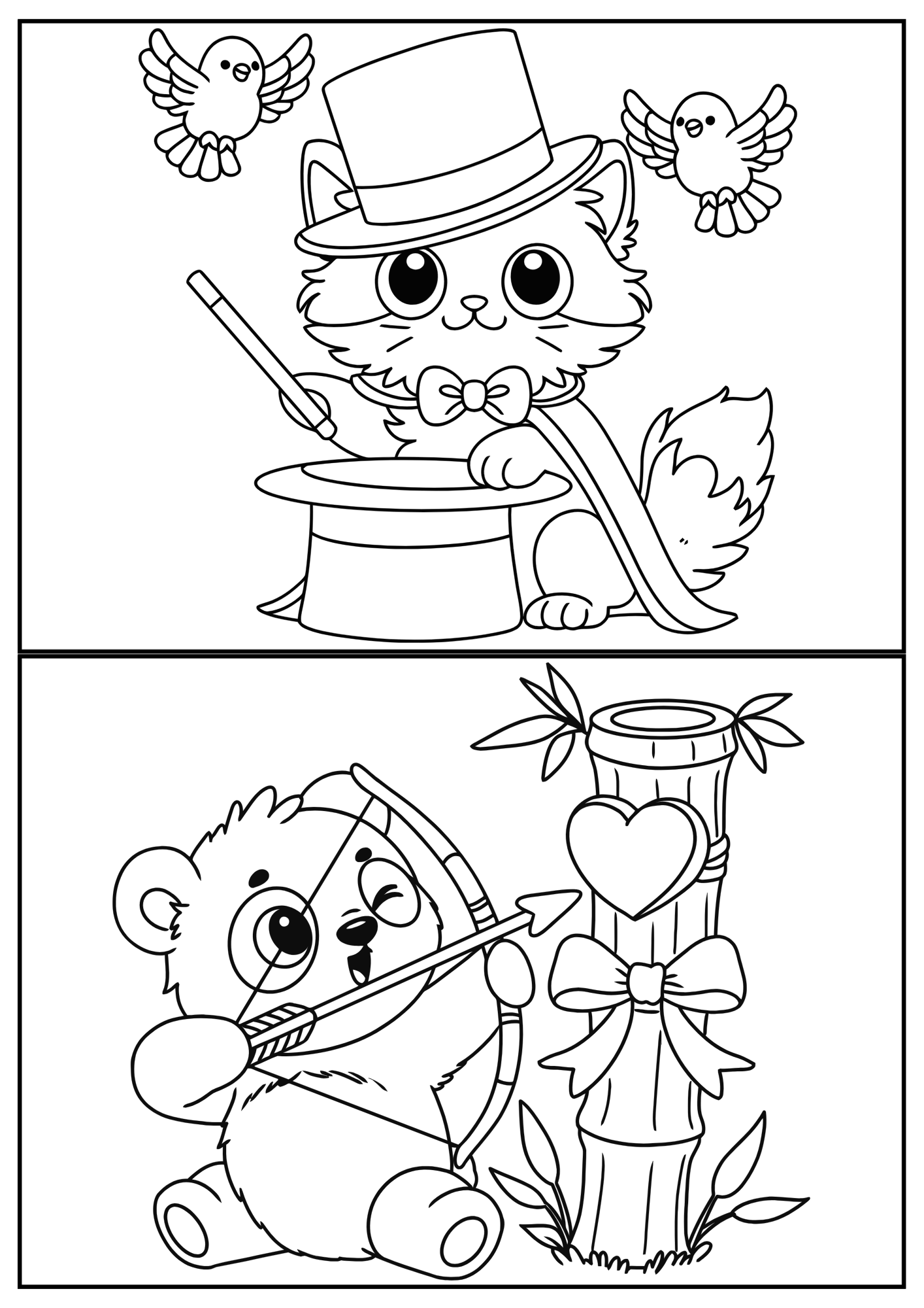 🎨Les Coloriages Réutilisables PDF🎨 Ninimagine