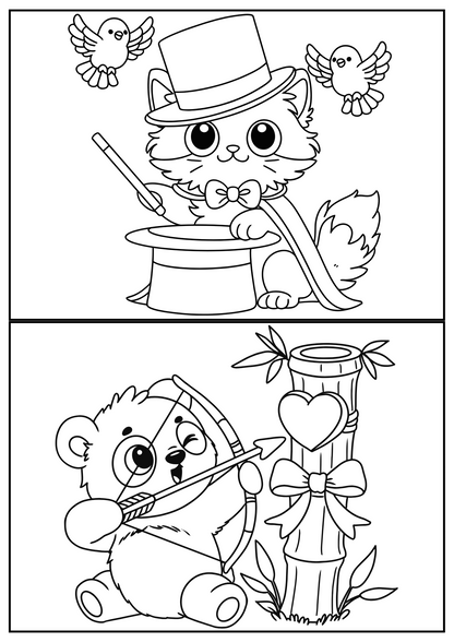 🎨Les Coloriages Réutilisables PDF🎨 Ninimagine