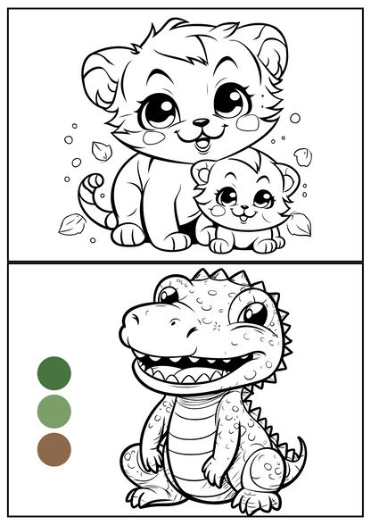 🎨Les Coloriages Réutilisables PDF🎨 Ninimagine