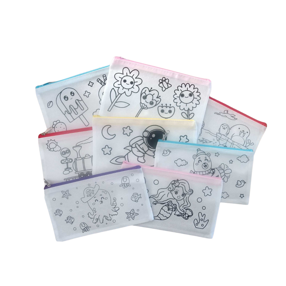 👝 Pochette Avec Dessins👝 .