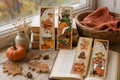 Marque-pages d’automne – Lecture cosy Ninimagine