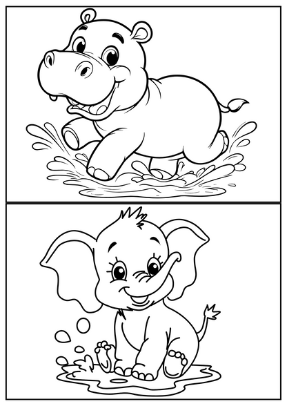 🎨Les Coloriages Réutilisables PDF🎨 Ninimagine