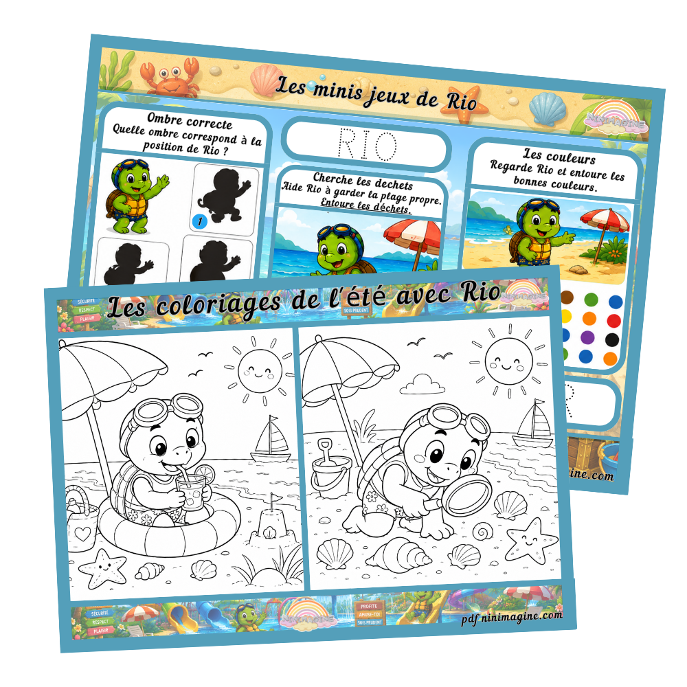 Supports pédagogiques gratuits – PDF à imprimer Ninimagine