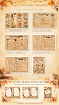 Box Lecture d’Automne – Marque-pages, stickers Ninimagine