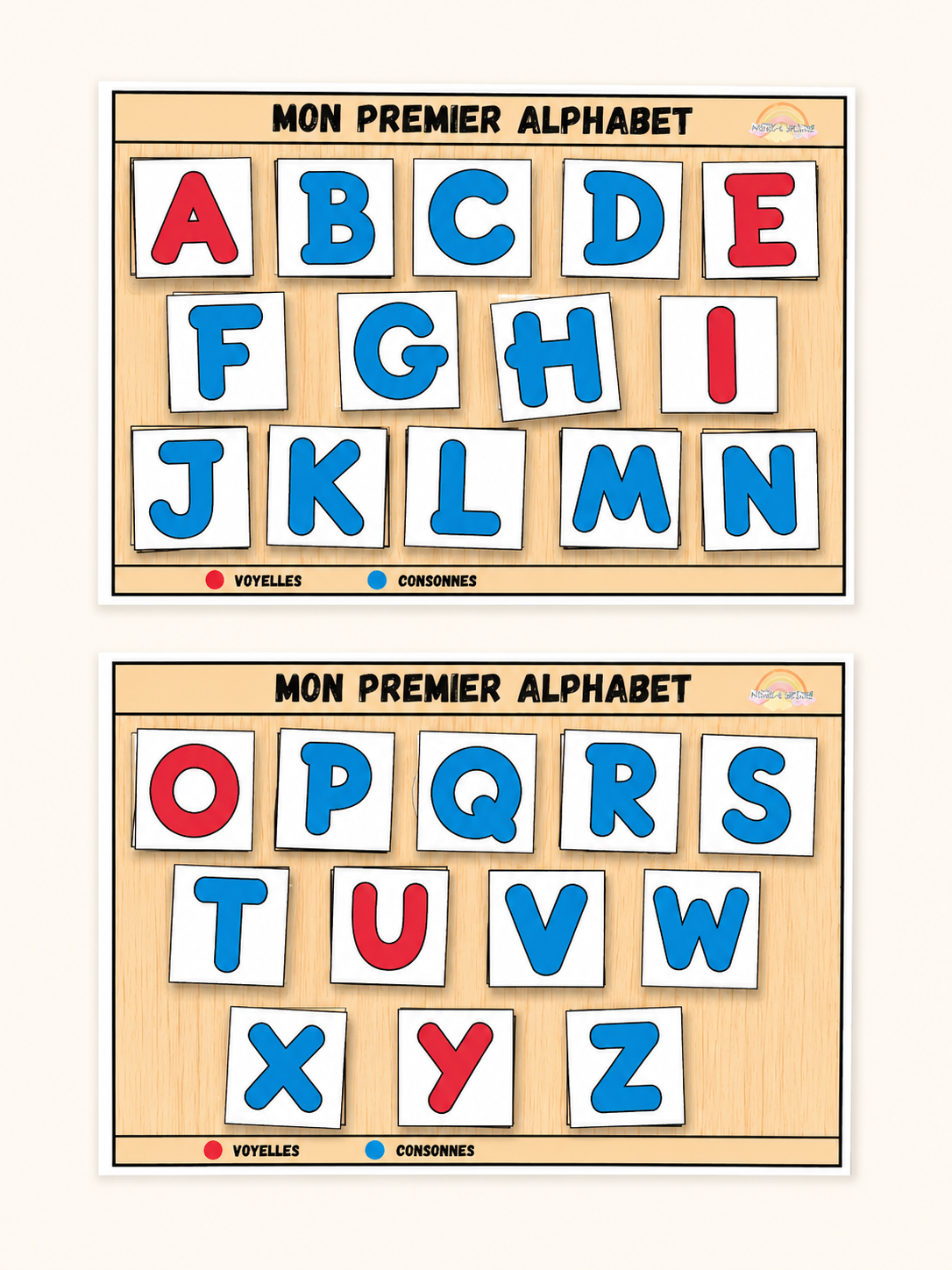 Planches Alphabet - Phonèmes Ninimagine