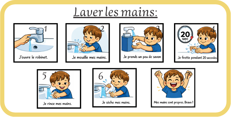 Bandes routine explicative Ninimagine