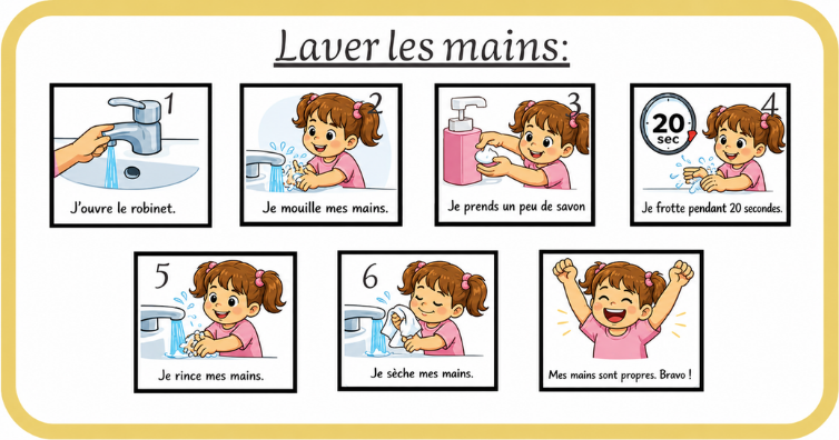 Bandes routine explicative Ninimagine