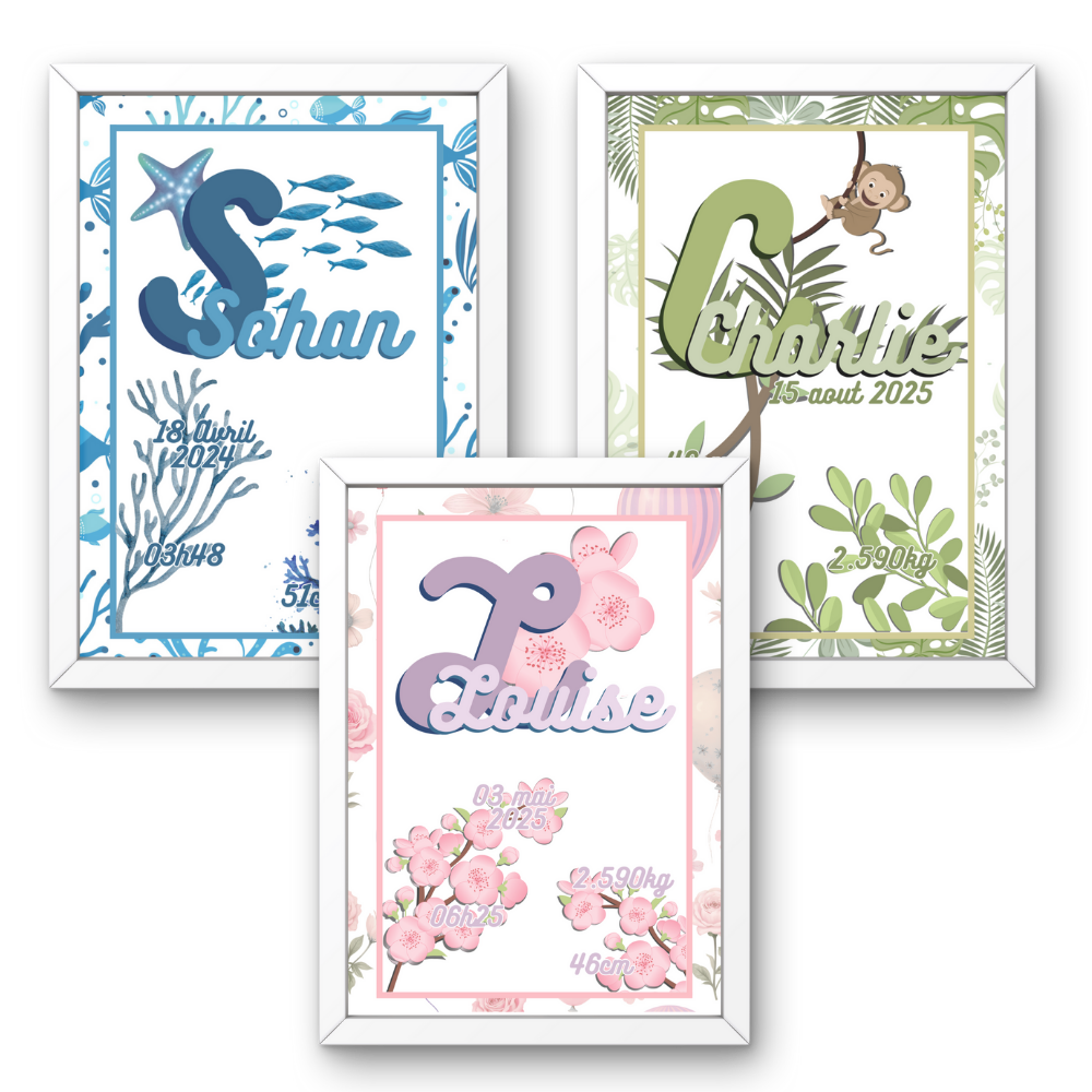 Cadre Naissance Ninimagine