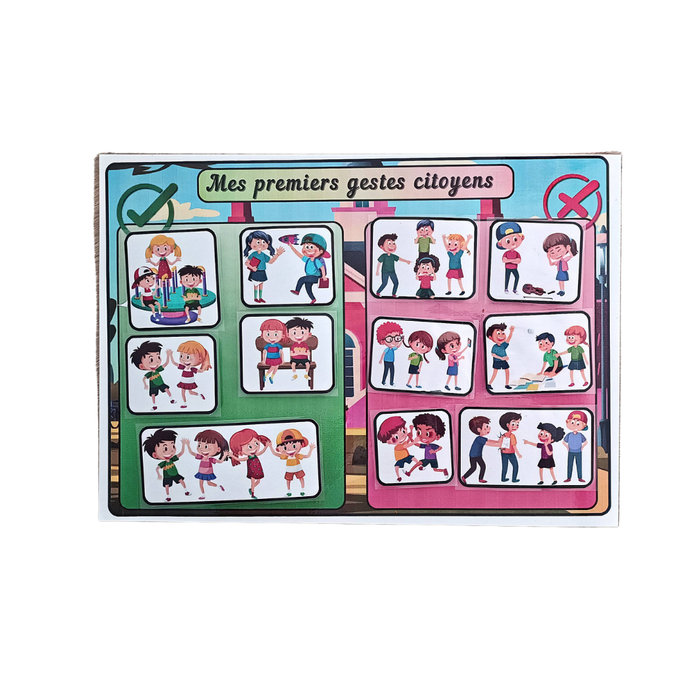 🤝Les Gestes Citoyens à l’École : Ensemble contre le harcèlement !🤝 Ninimagine