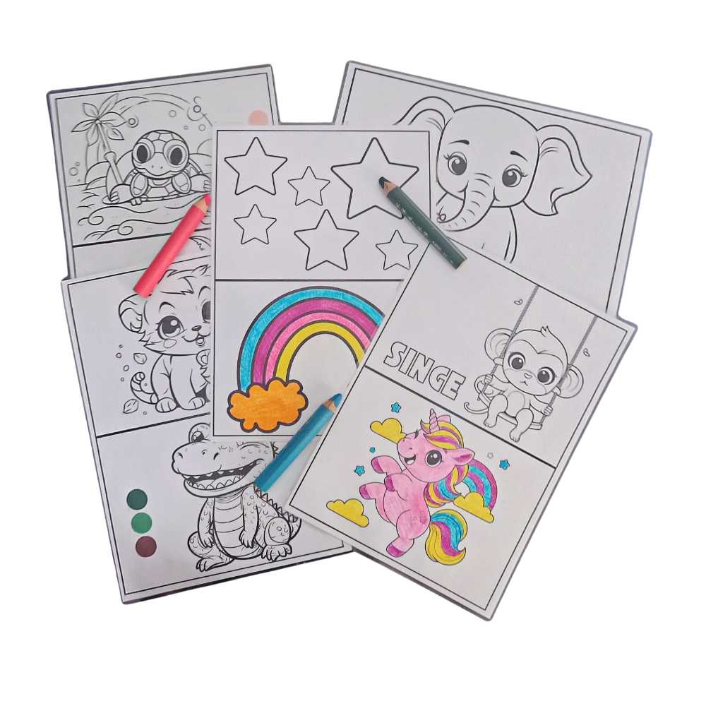 🎨Les Coloriages Réutilisables🎨 Ninimagine