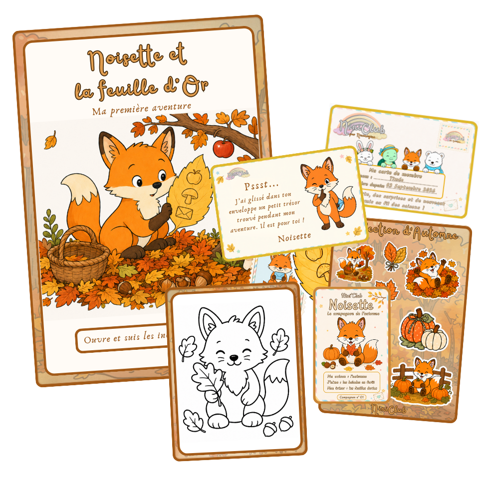 Nini’Club — Le courrier des enfants : l’aventure de Noisette Ninimagine