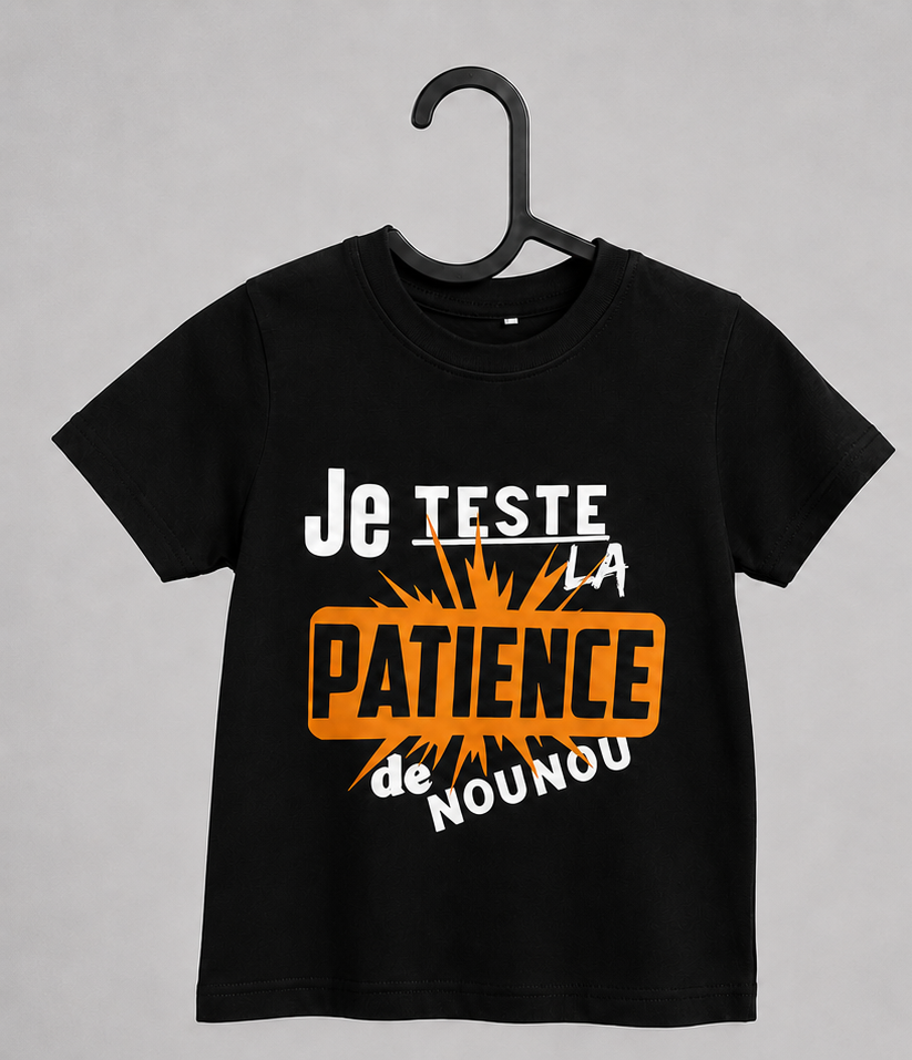 Tee-shirt Humour Personnalisé Enfant Ninimagine