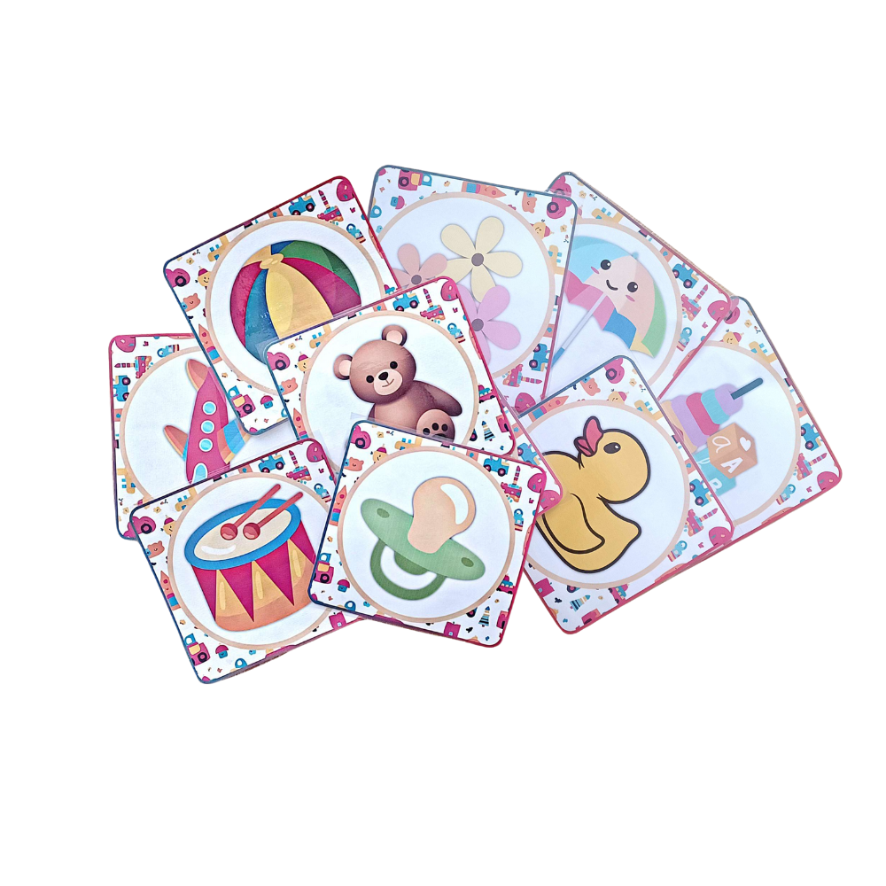 🍼 Cartes d’Images Colorées – Éveil Visuel & Cognitif Ninimagine