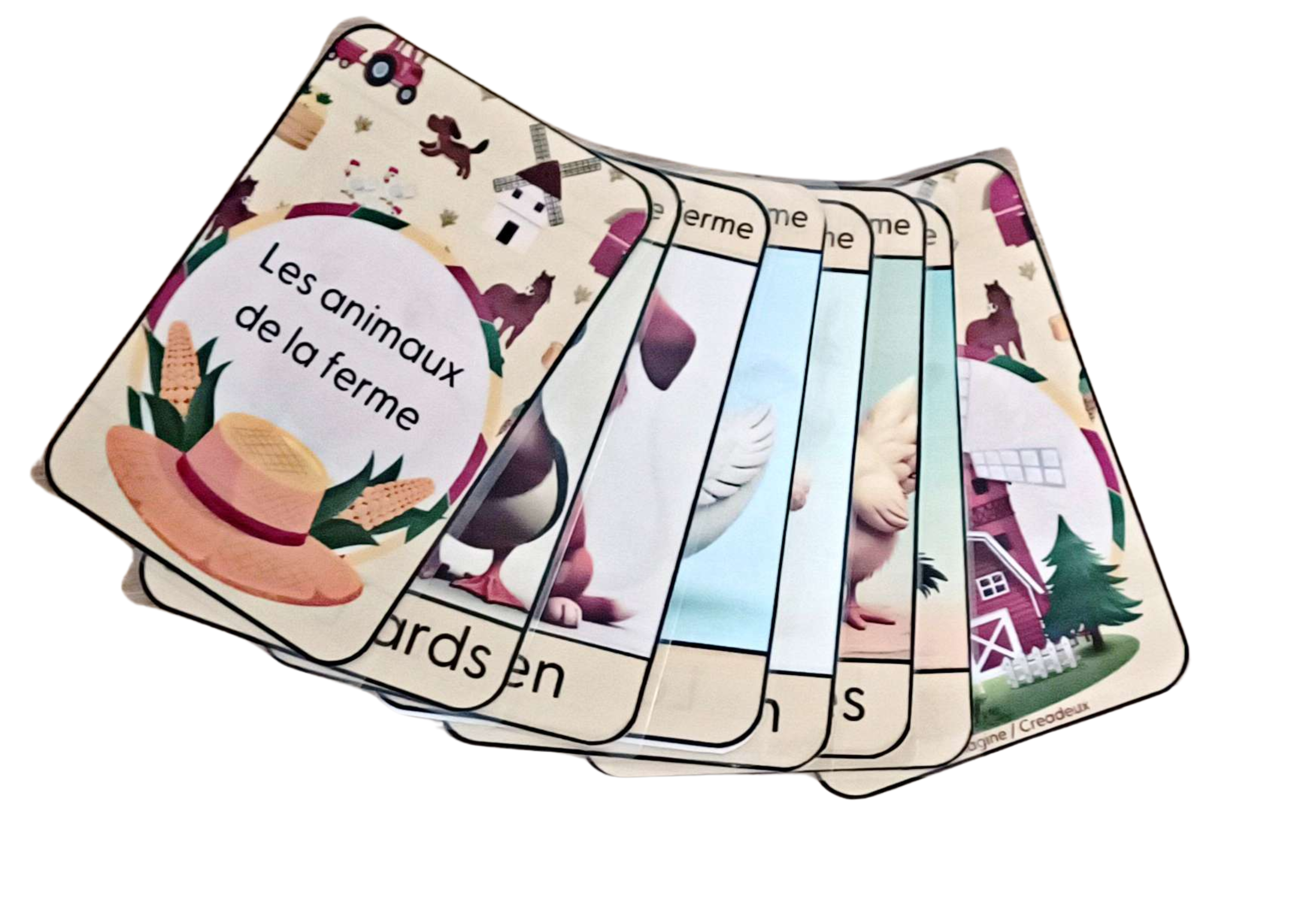 🐮Imagier Éducatif " Les Animaux de la Ferme"🐮 Ninimagine