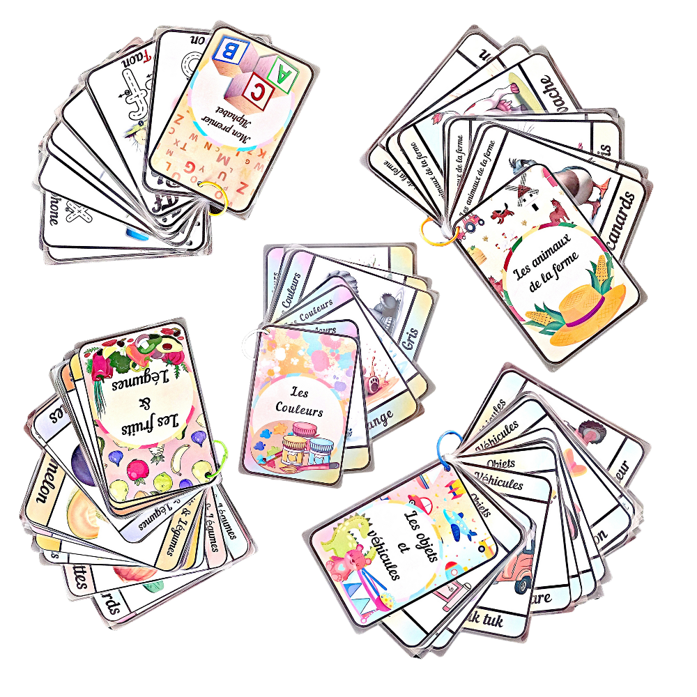 🐮🌈 Imagiers Éducatifs Pack Découverte 🍎🚗 Ninimagine