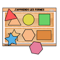 Les formes en couleurs Ninimagine