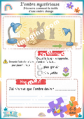 L’ombre mystérieuse – Expérience scientifique 6-8 ans Ninimagine