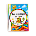 Livret " Les coloriages de l'été" Ninimagine