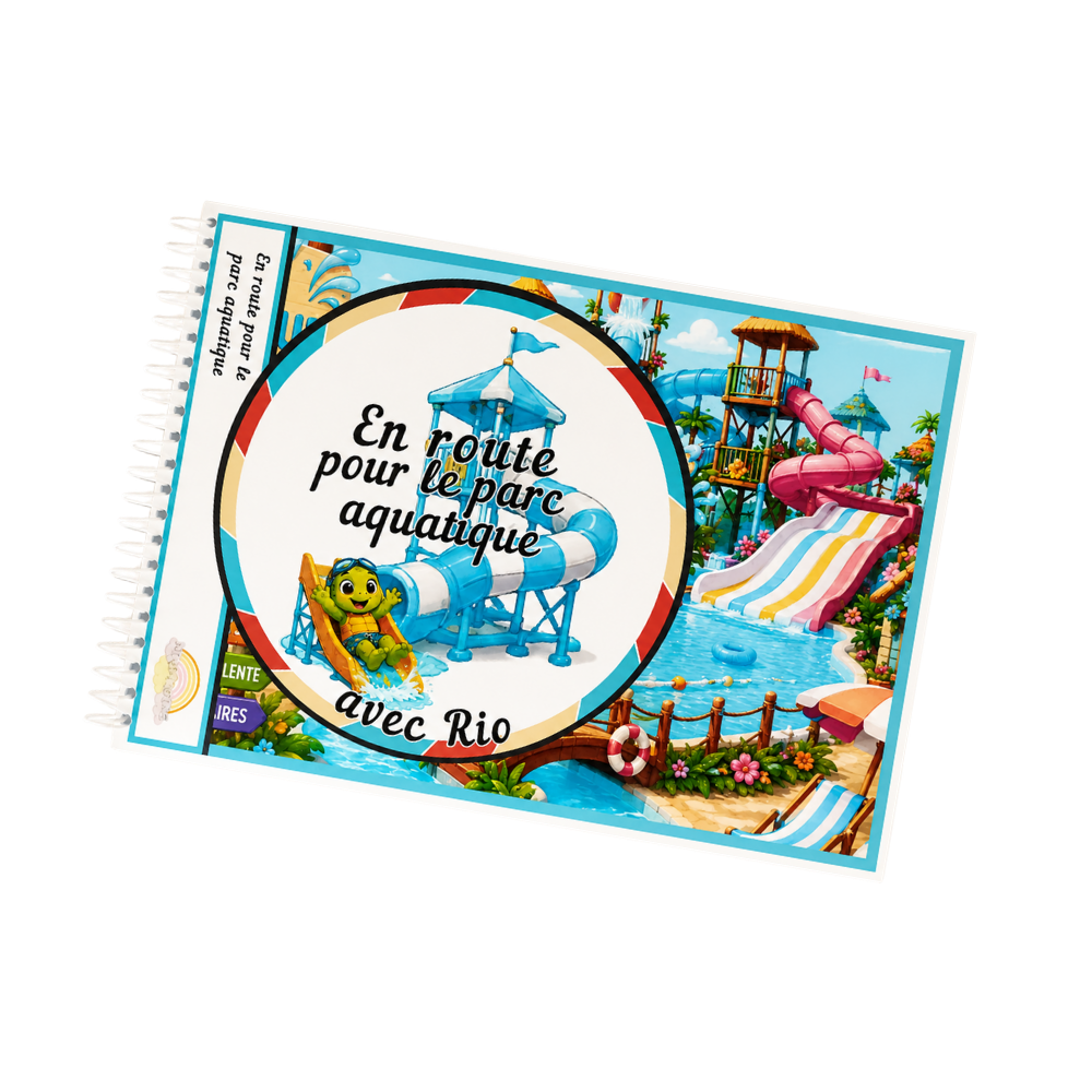 Livret " En route pour le parc aquatique" a partir de 2ans et plus Ninimagine