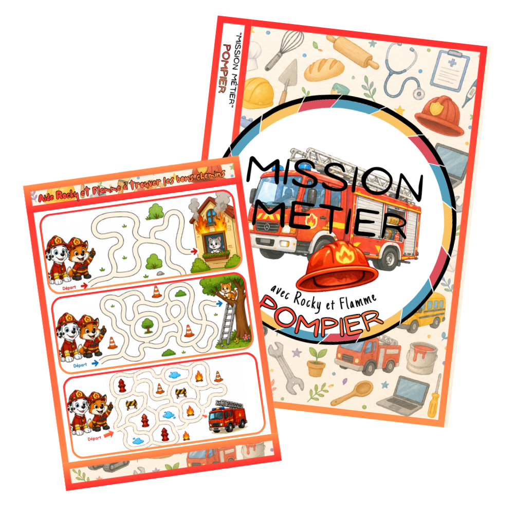 Livret Mission Métier " Pompier " PDF Ninimagine