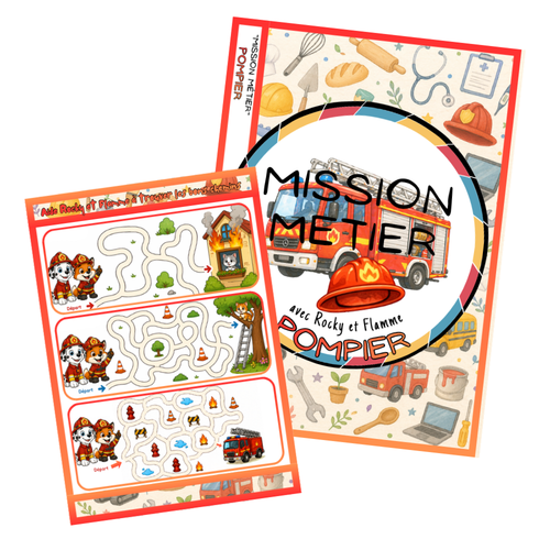 Livret Mission Métier " Pompier " PDF Ninimagine