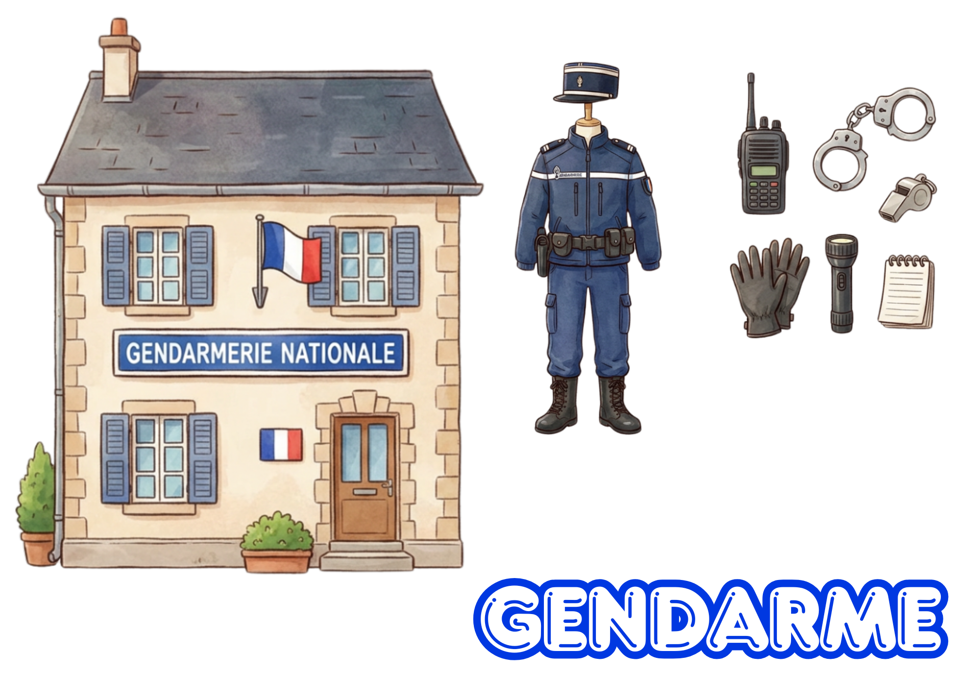 🧑‍🚒 Les Méti'Mix 👮‍♂️ En Pré Commande Ninimagine