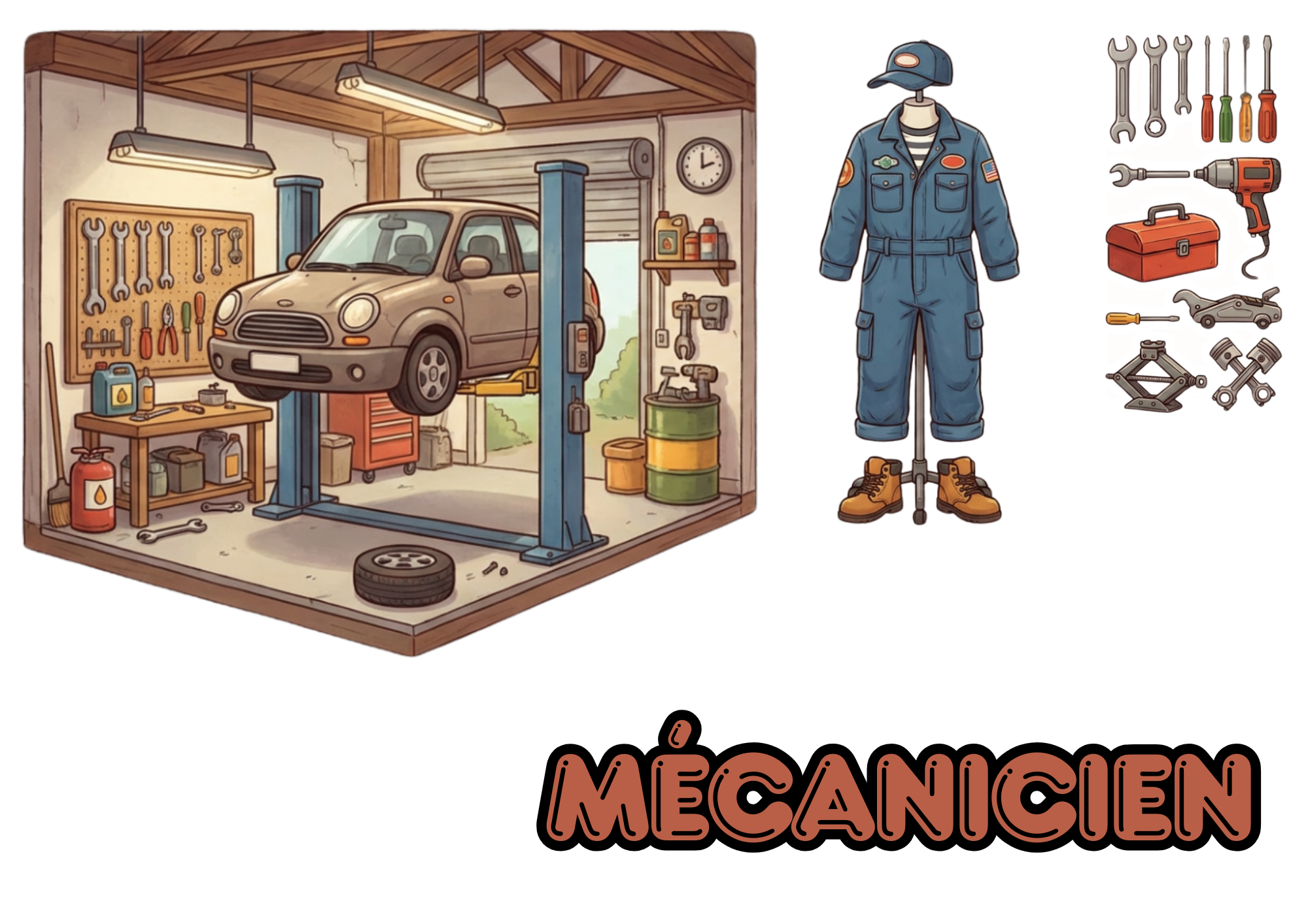 🧑‍🚒 Les Méti'Mix 👮‍♂️ En Pré Commande Ninimagine