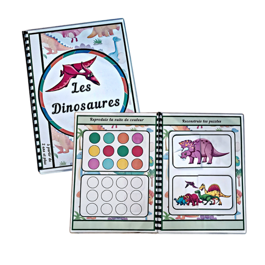 Livret Dinosaures Ninimagine