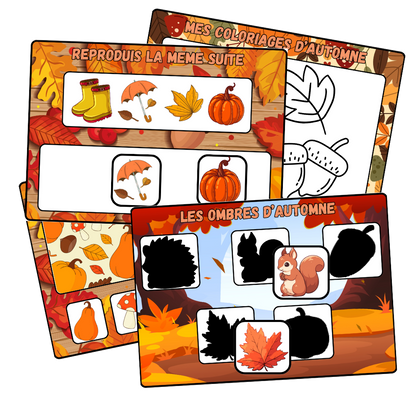 🍂 Mes activités d'automne 🐿️ Ninimagine