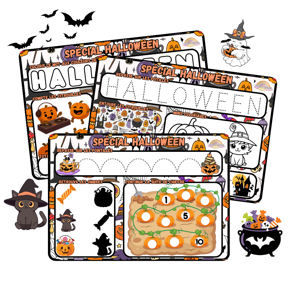 🎃Activités Halloween🦇 PDF Ninimagine