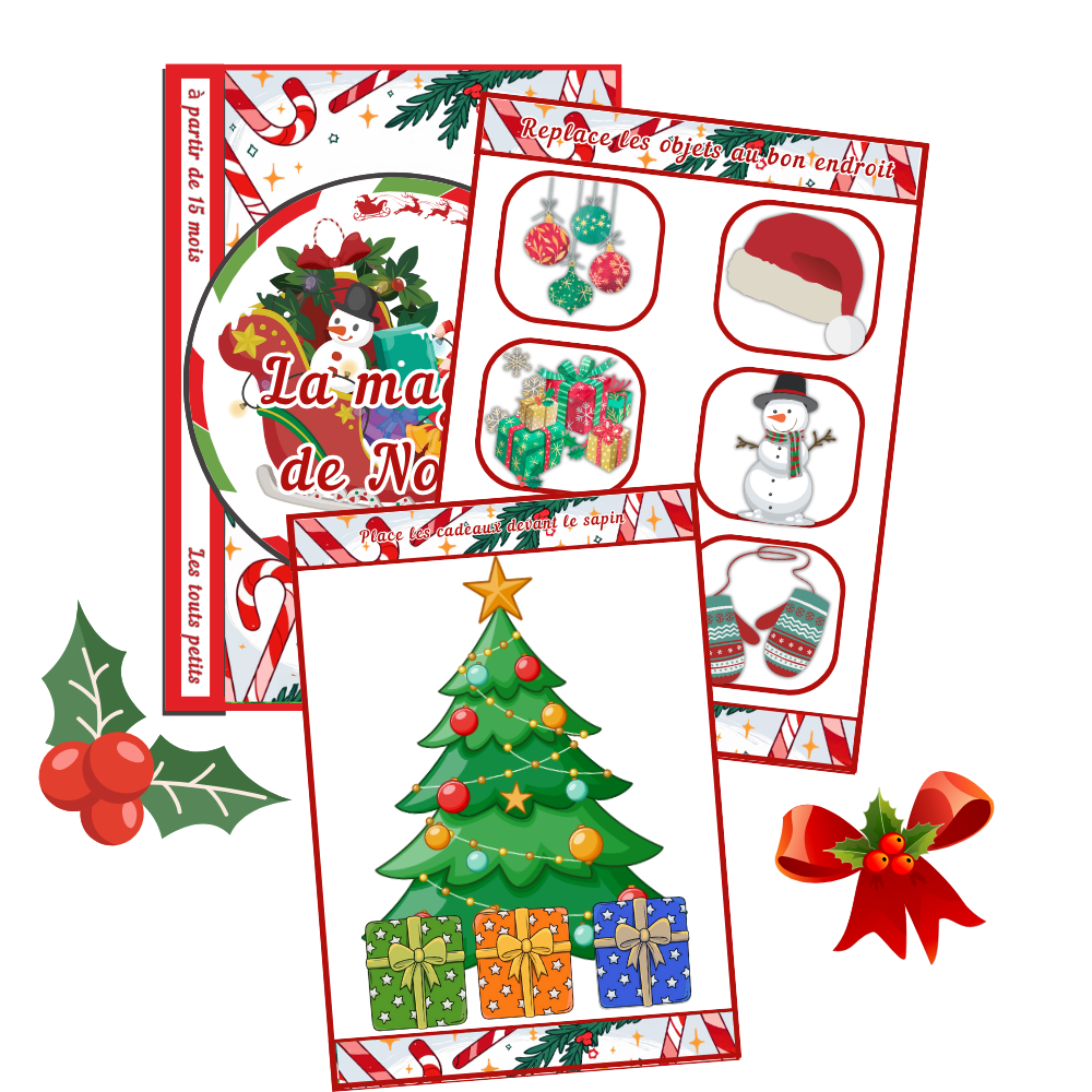 🎄Livret "La magie de NOEL" 15 mois et plus Ninimagine