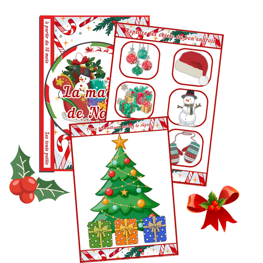 🎄Livret "La magie de NOEL" 15 mois et plus Ninimagine