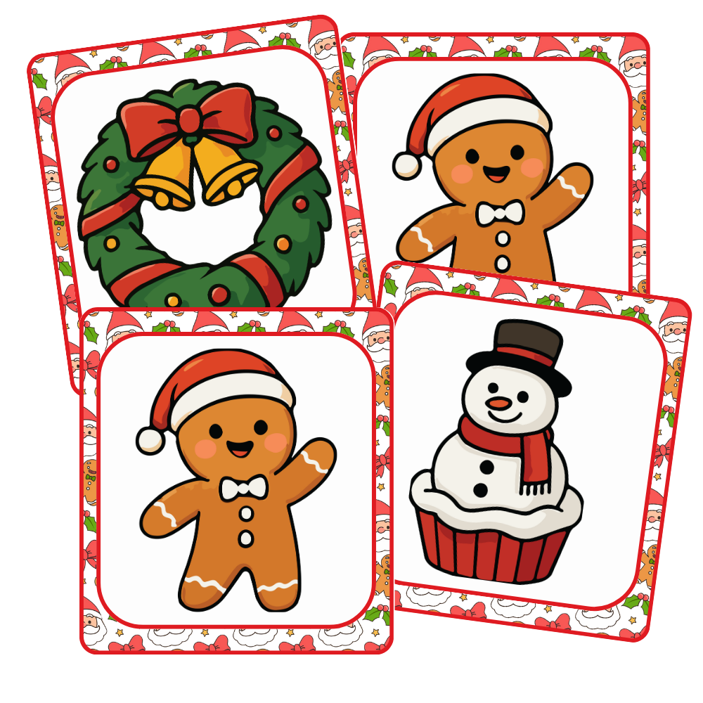 🎄Memory " A la recherche des paires "🎁 Ninimagine