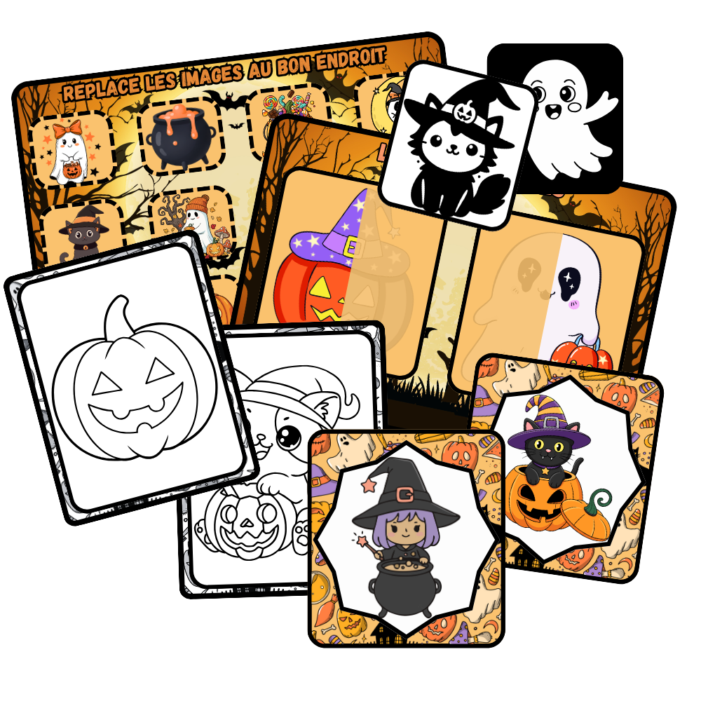 🎃Pack Halloween🦇 Spécial MAM Ninimagine