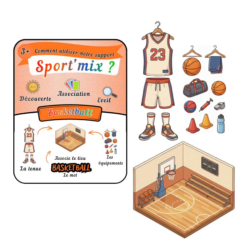 🏀 Les Sports'Mix ⚽ Ninimagine