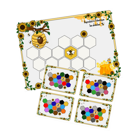 Donne des couleurs aux alvéoles Ninimagine