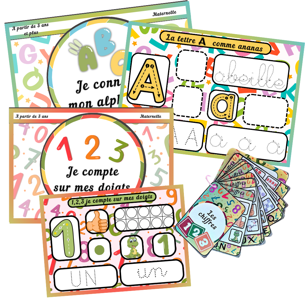 🅰️Pack Maternelle🔢 Ninimagine