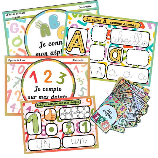 🅰️Pack Maternelle🔢 Ninimagine