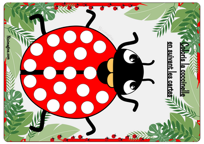 Les calculs avec Madame Coccinelle Ninimagine