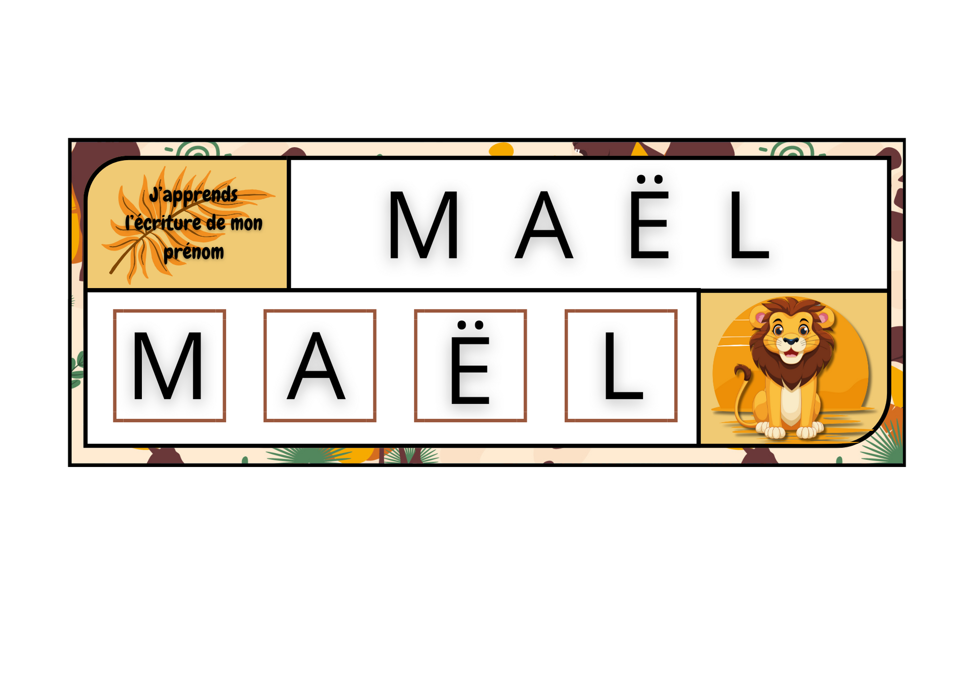 ✍️Cartes d'écriture prénoms✍️ Ninimagine