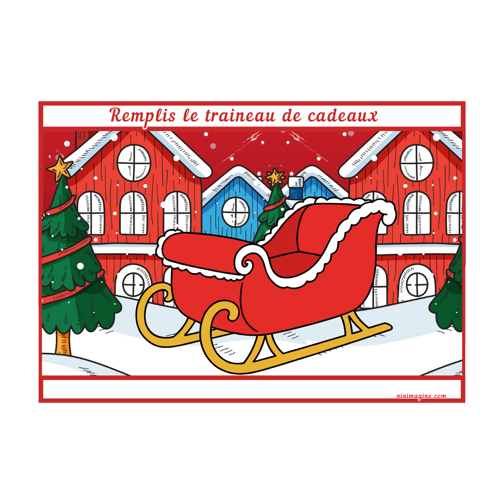 🎄Activités au choix🎅 Ninimagine