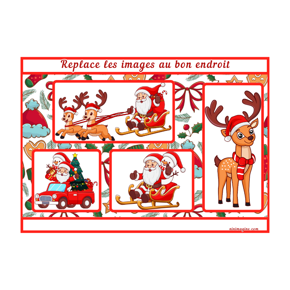 🎄Activités au choix🎅 Ninimagine