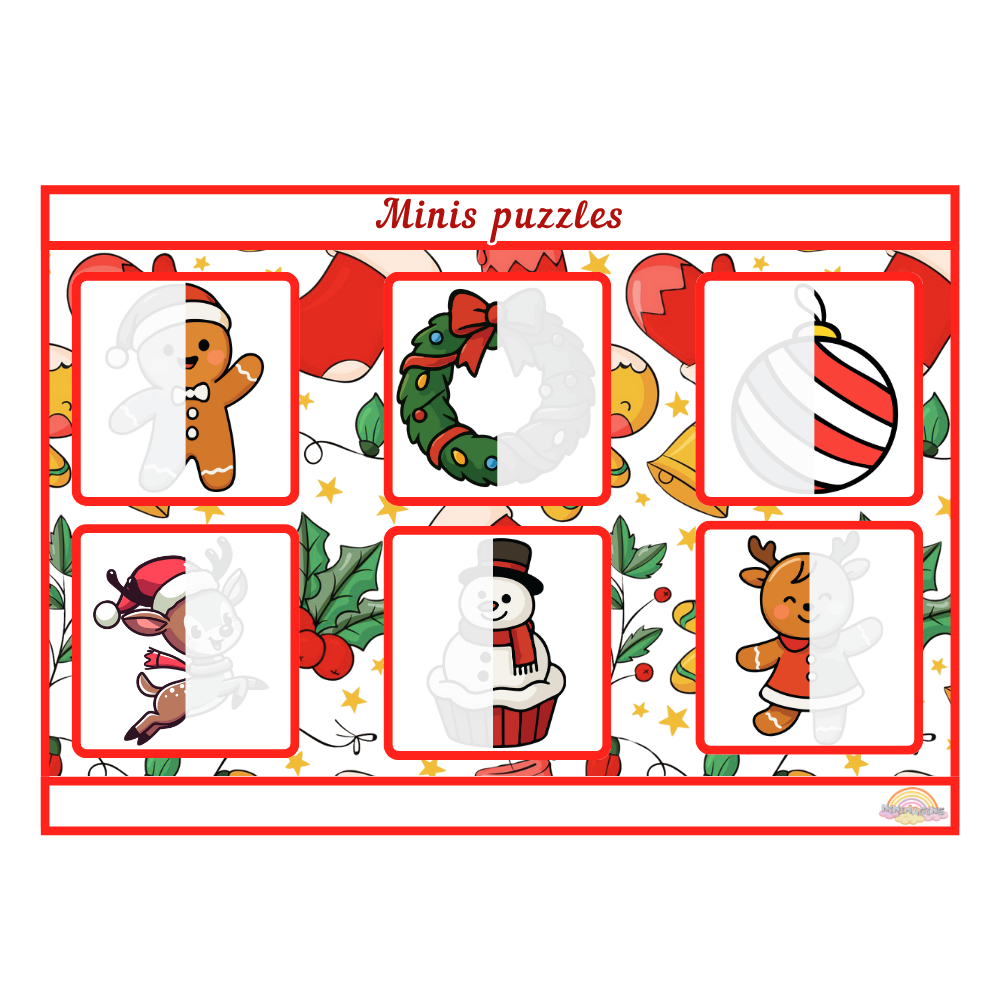 🎄Activités au choix🎅 Ninimagine